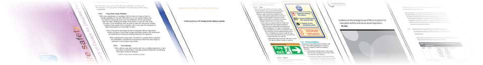 Free evacuation and egress guidance banner